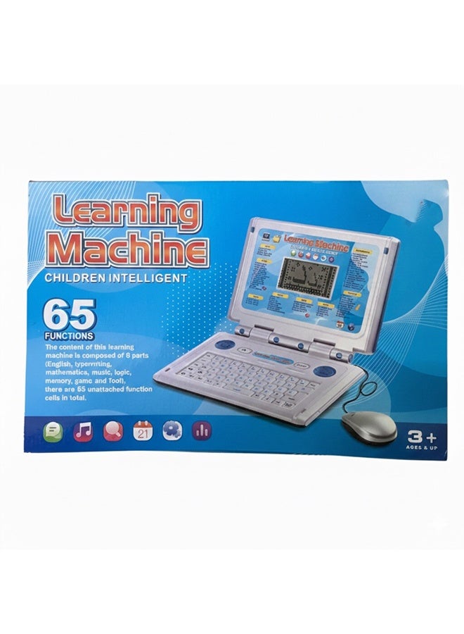 Toyland Kids Learning Laptop Toy with Mouse – 65 Functions Educational Computer for Children - Image 3